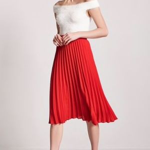 FOREVER 21 “Pleat” A-line skirt NWOT